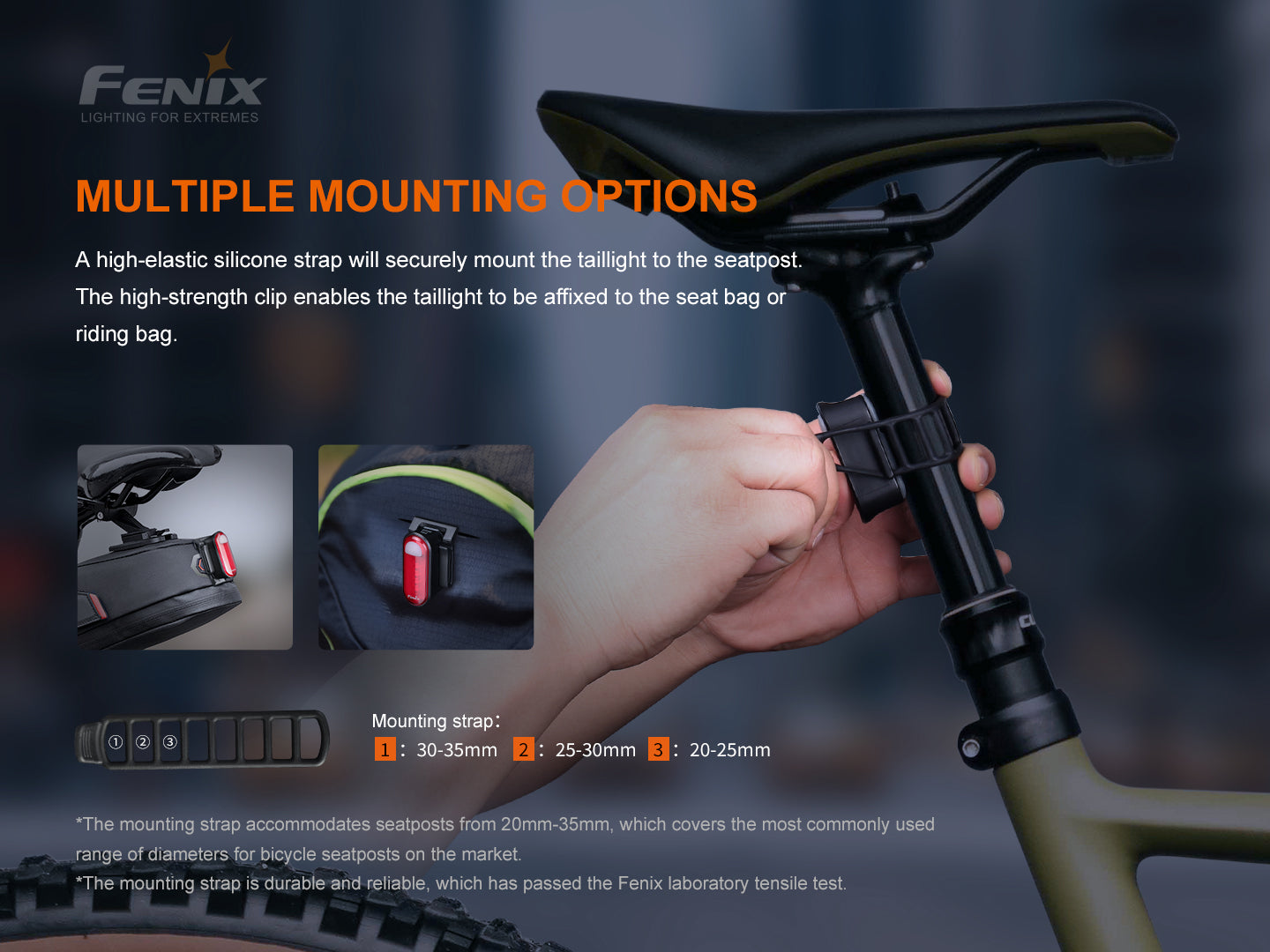 Fenix BC05R V2 Bicycle Rear Light