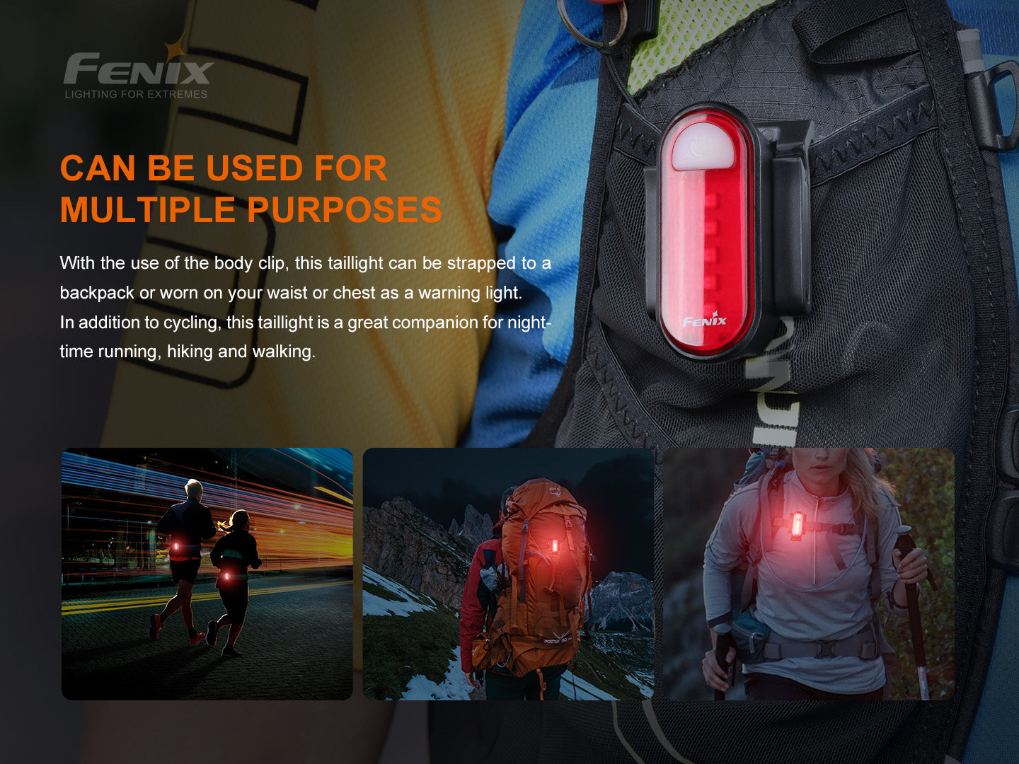 Fenix BC05R V2 Bicycle Rear Light