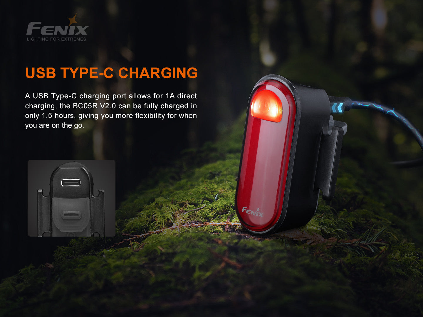 Fenix BC05R V2 Bicycle Rear Light