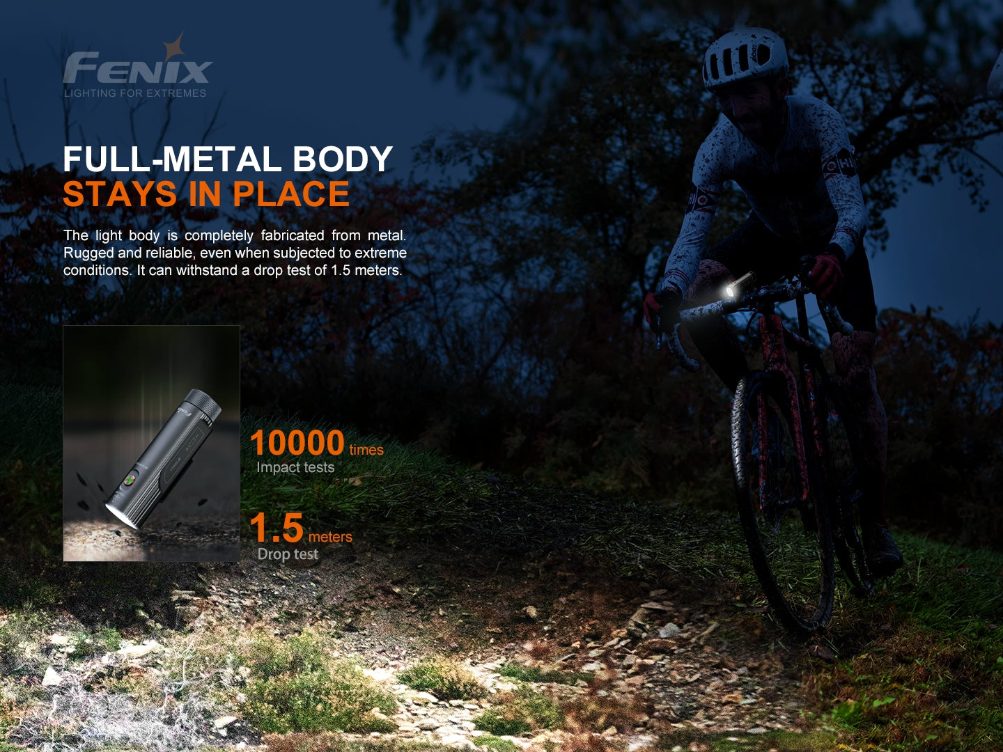 Fenix BC21R V3 Bicycle Front Light