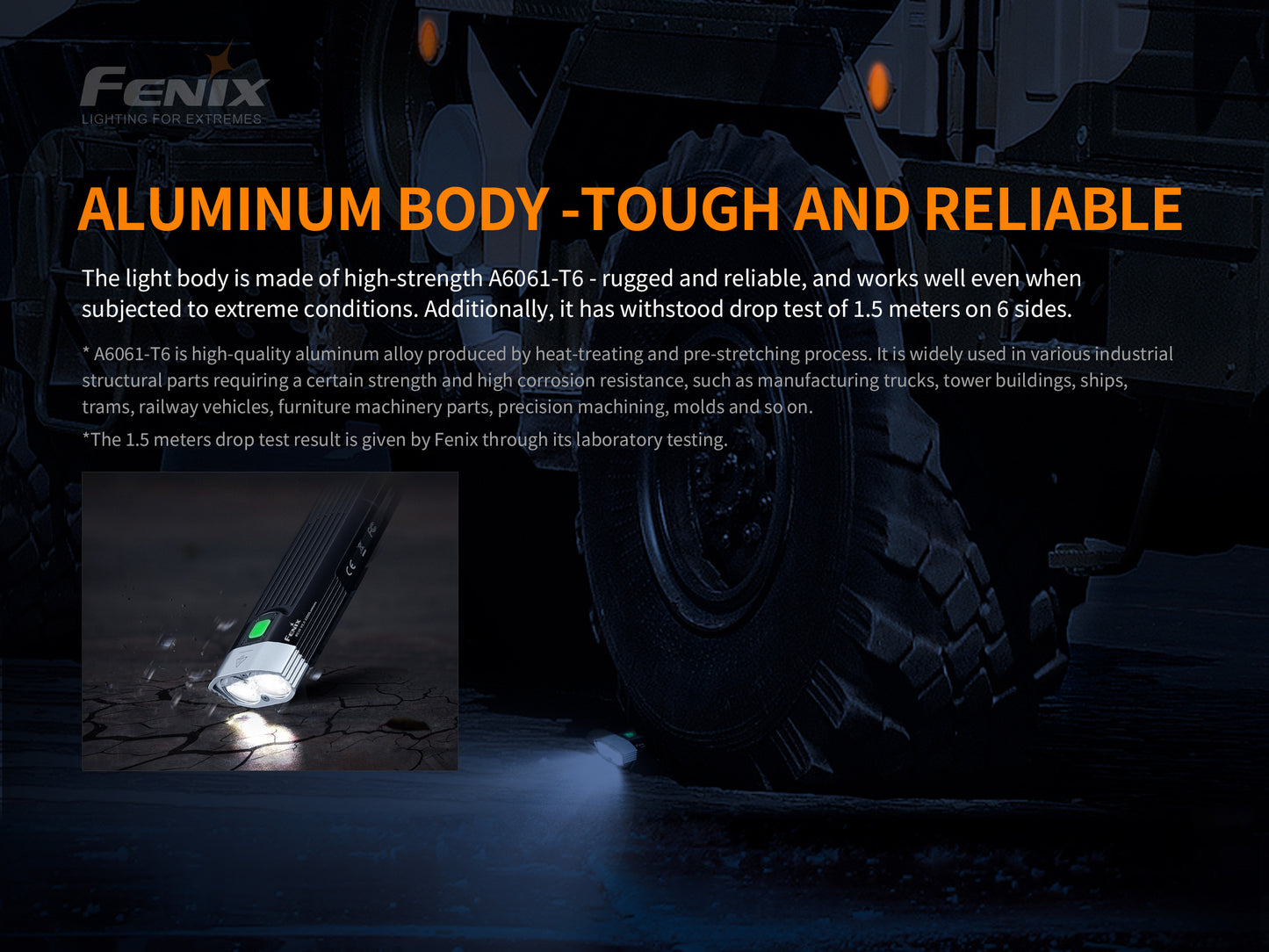 Fenix BC30 V2 Dual Beam Bike Front Light with Wireless Remote - 2,200 Lumens