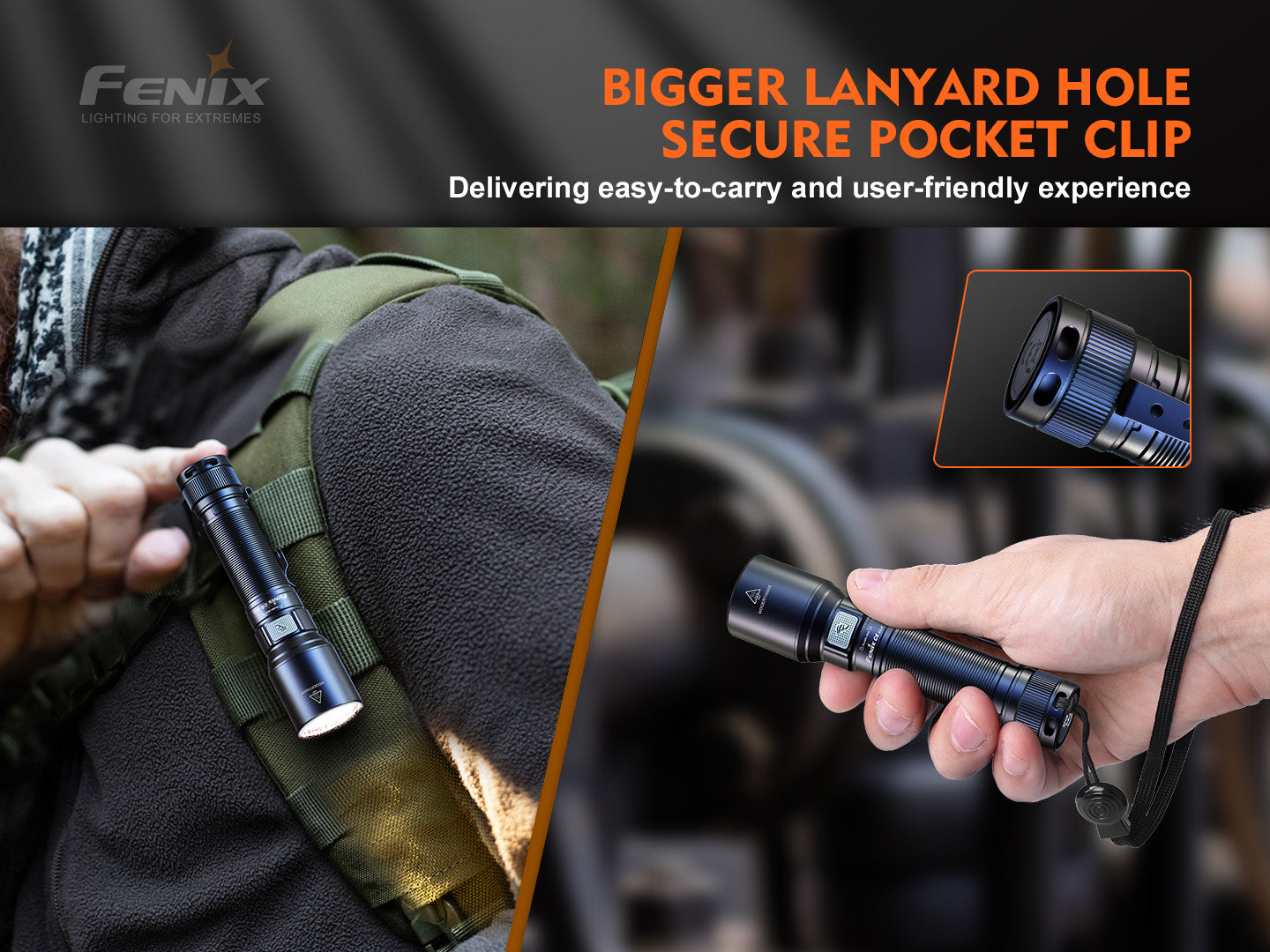 Fenix C6 V3 Heavy Duty Rechargeable Flashlight