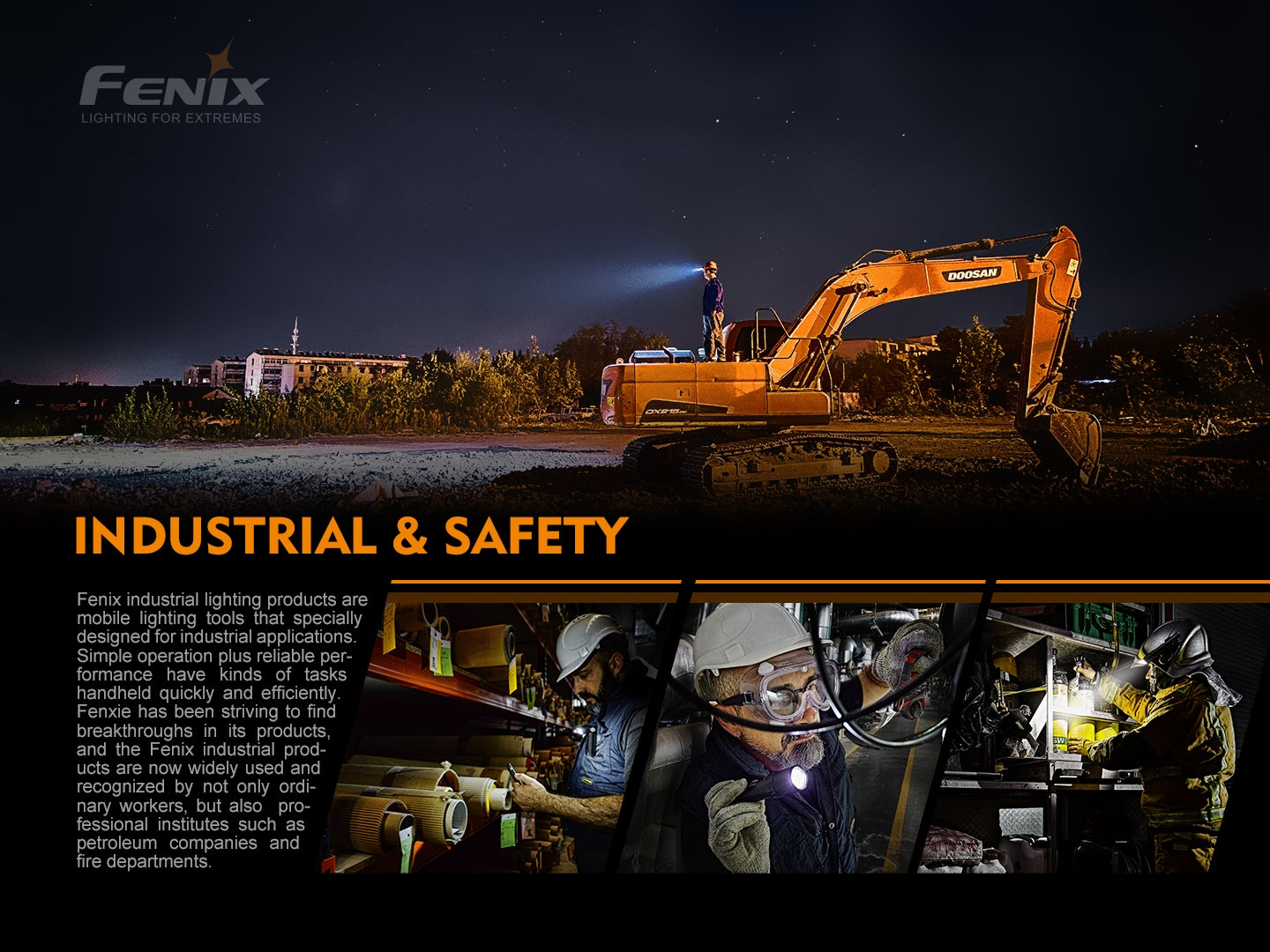 Fenix C6 V3 Heavy Duty Rechargeable Flashlight