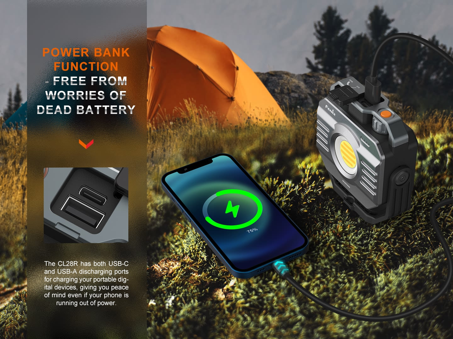 Fenix CL28R Multifunctional Outdoor Lantern