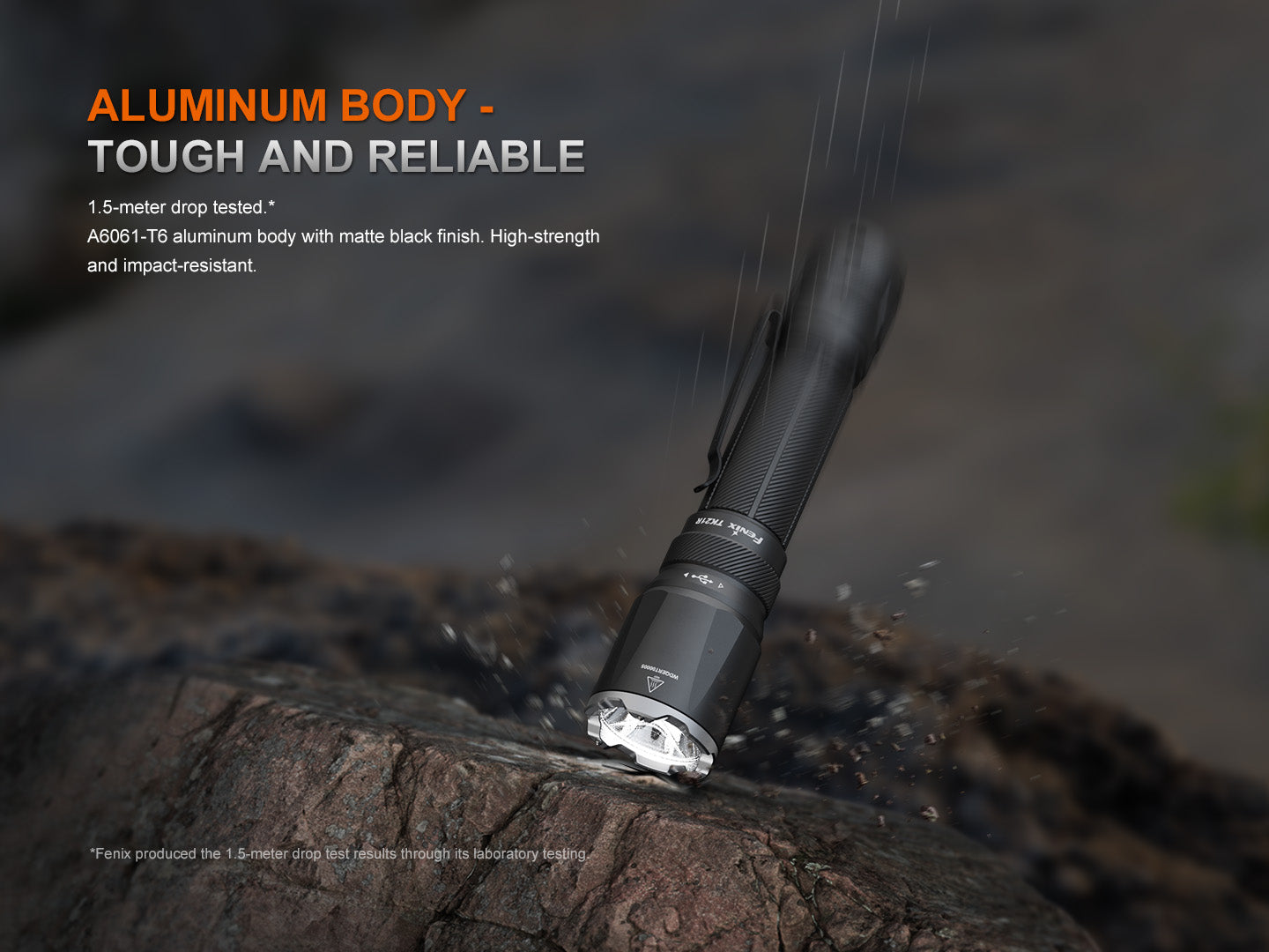 Fenix TK21R High Performance Tactical Flashlight - 3,600 Lumens