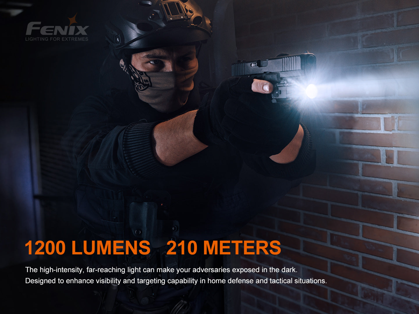 Fenix GL19R USB-C Rechargeable Tactical Flashlight