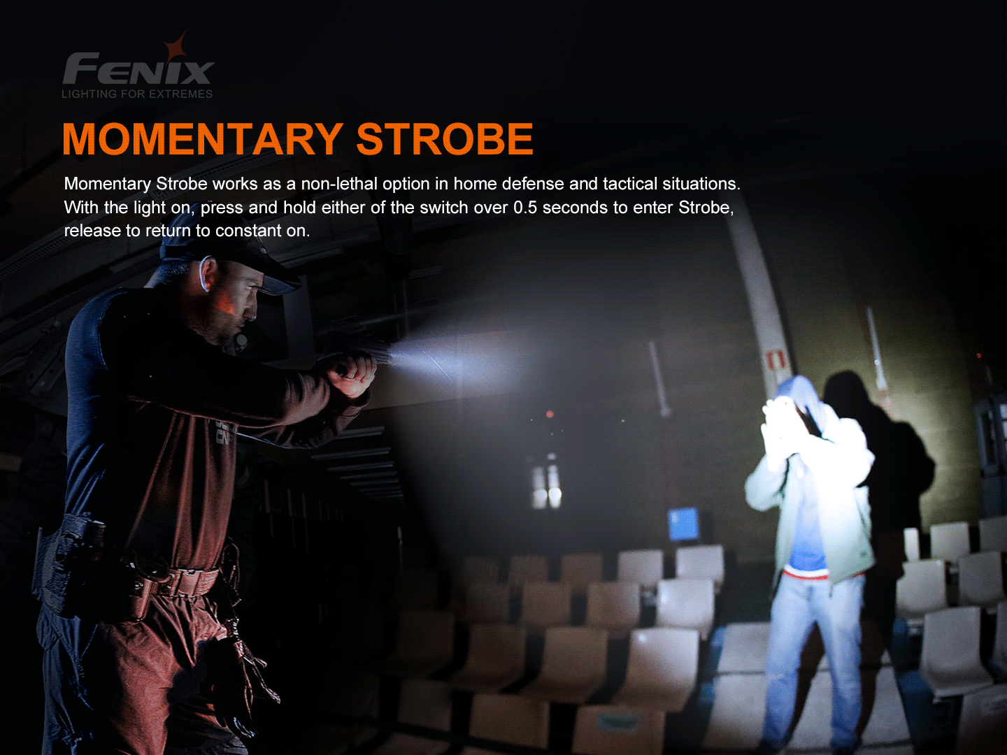 Fenix GL19R USB-C Rechargeable Tactical Flashlight