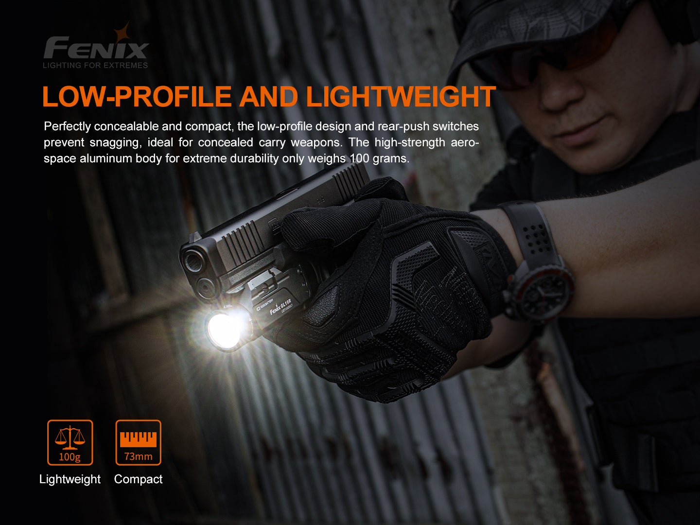 Fenix GL19R USB-C Rechargeable Tactical Flashlight