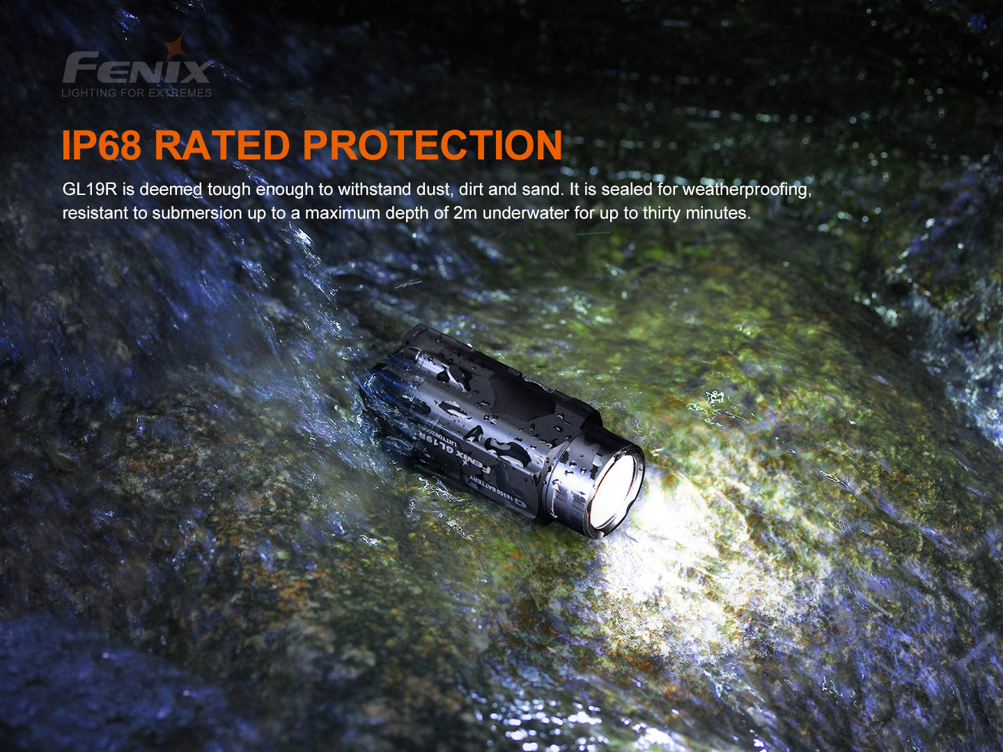 Fenix GL19R USB-C Rechargeable Tactical Flashlight