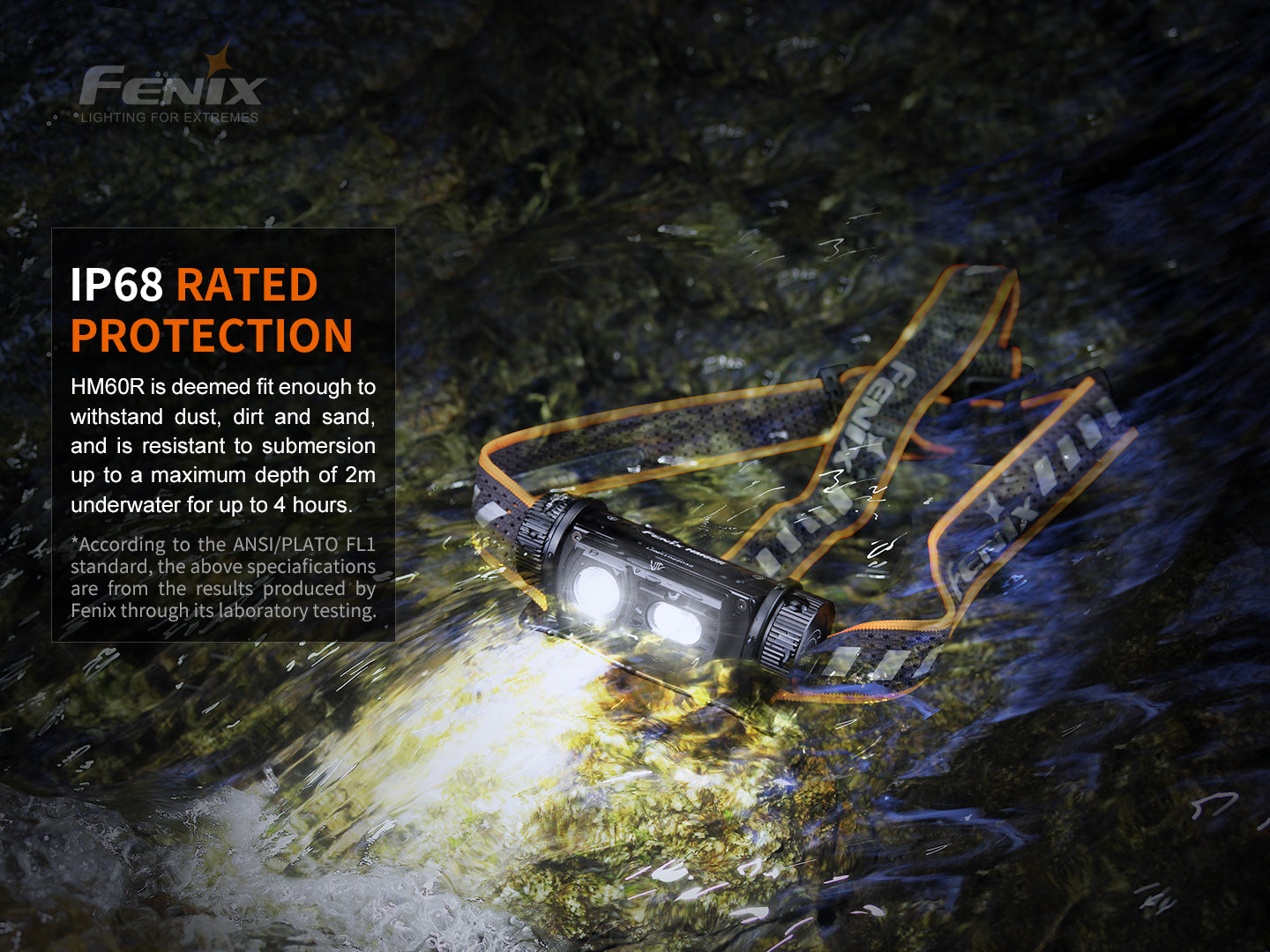 Fenix HM60R Intelligent Frequency-Sensing Outdoor Headlamp