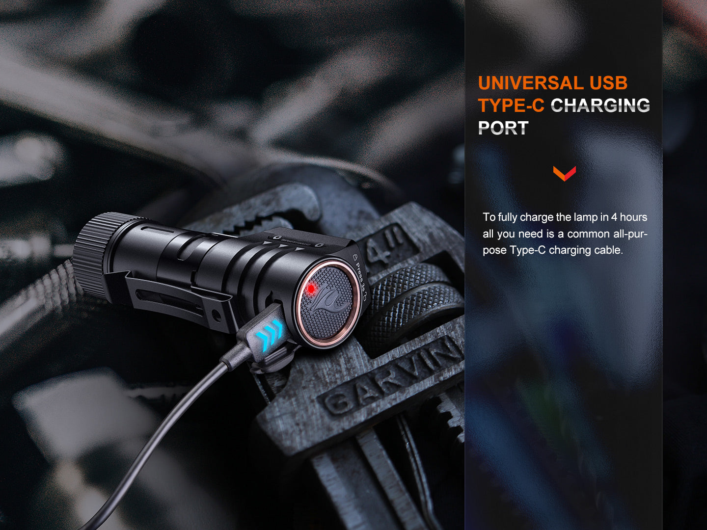 Fenix HM71R Rechargeable Headlamp Cum Right Angle Flashlight_2700 Lumens