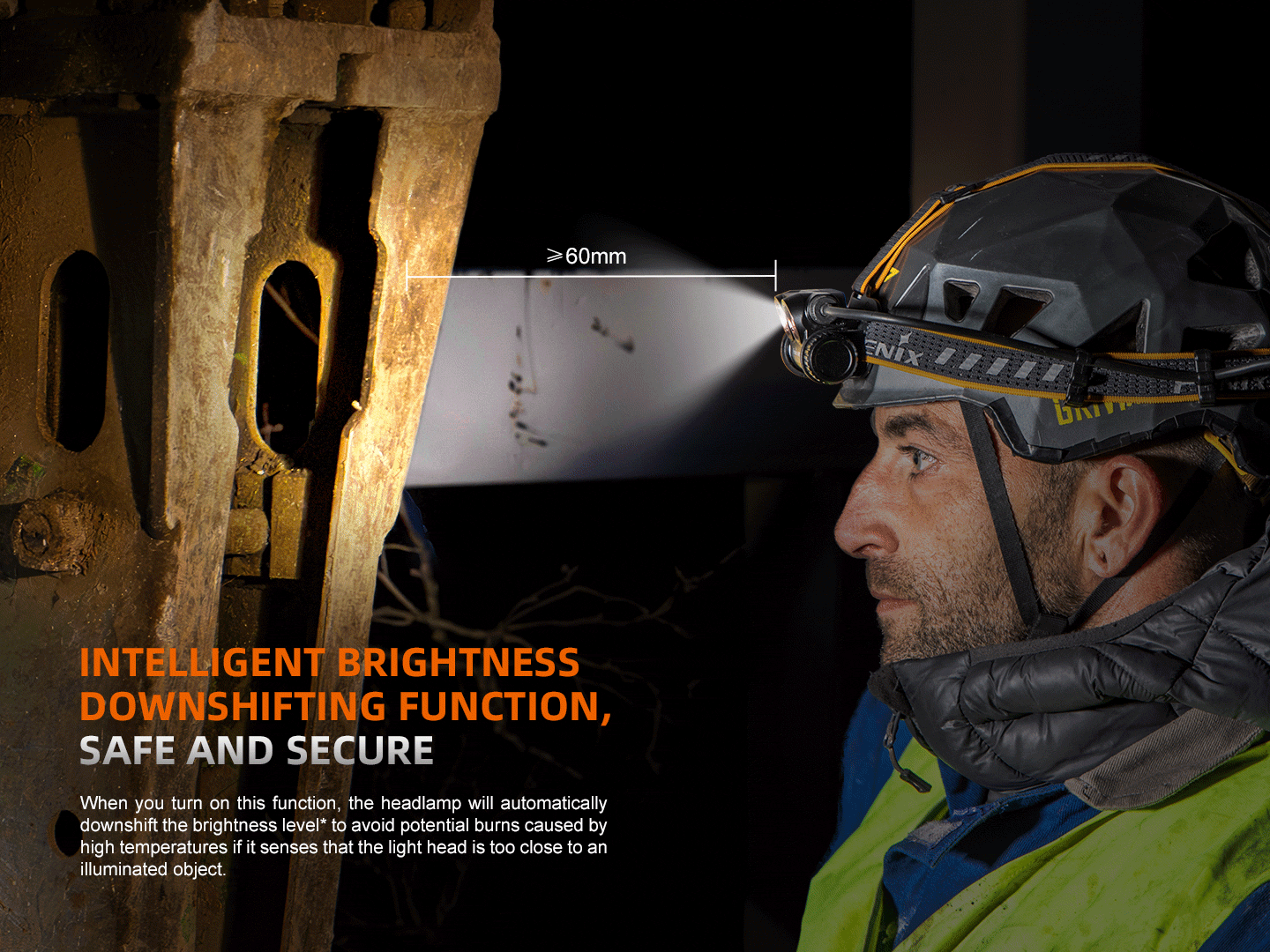 Fenix HM75R High Performance Industrial Headlamp
