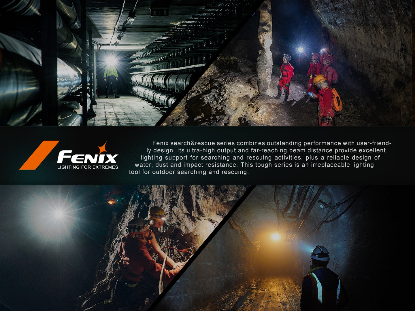 Fenix HP35R Heavy Duty Headlamp 450 Meters - 4,000 Lumens