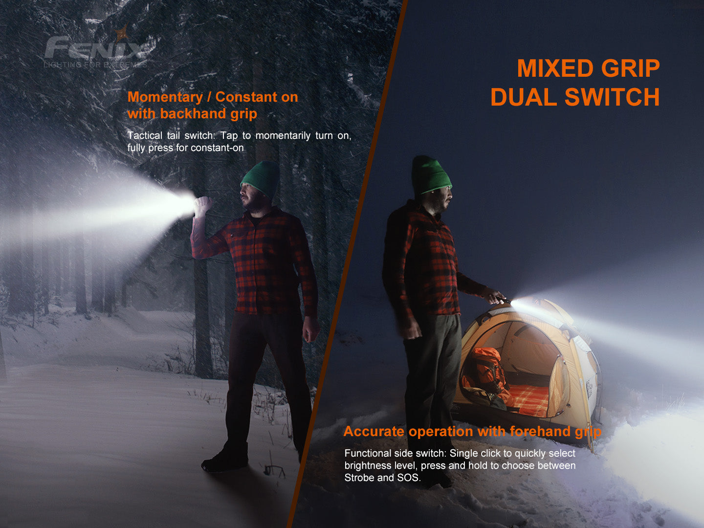 Fenix LD22 V2.0 Compact Rechargeable LED Flashlight