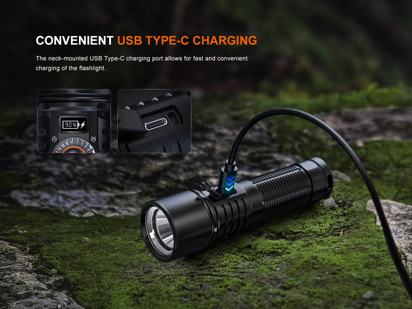 Fenix LD45R Advance Digital Focusing Outdoor Flashlight