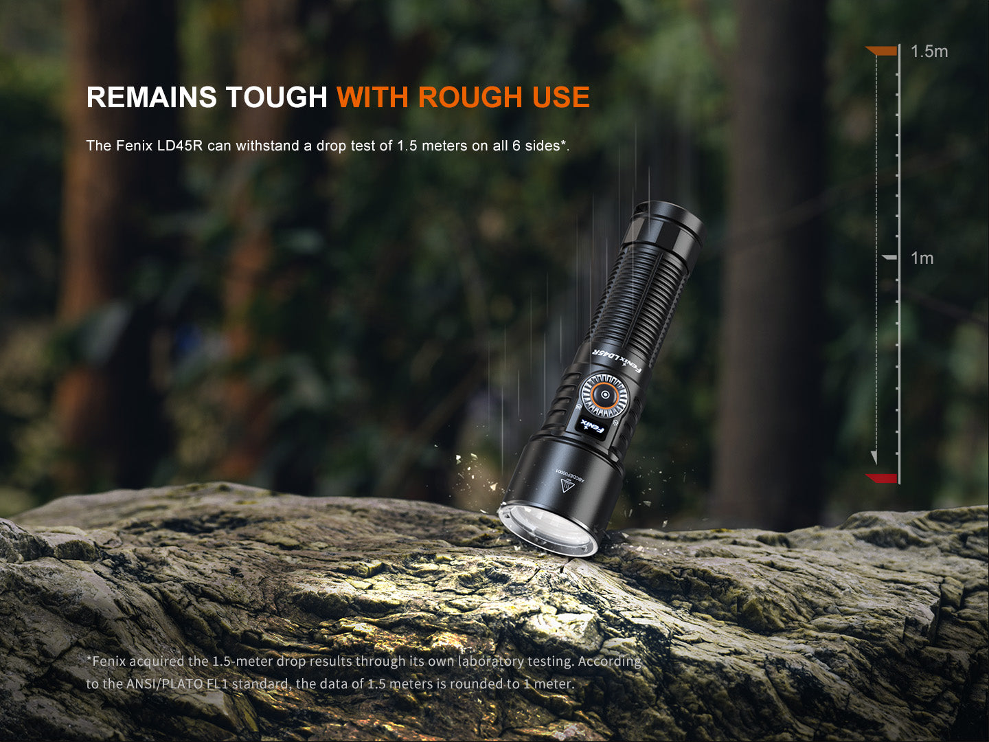 Fenix LD45R Advance Digital Focusing Outdoor Flashlight