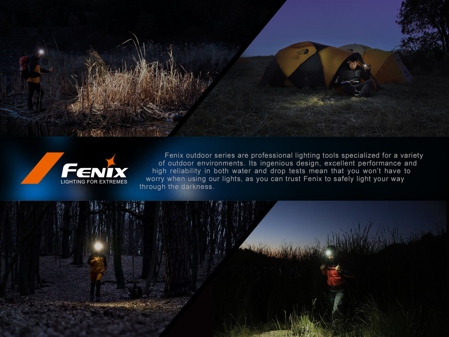 Fenix HL16 Lightweight Headlamp For Trail Running, Hiking, Camping, Fishing & Etc
