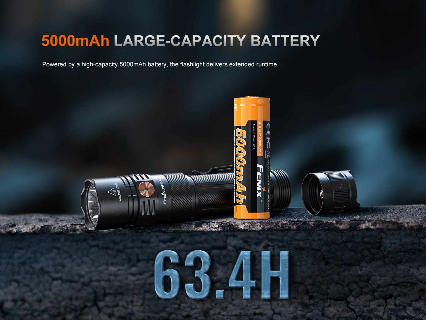 Fenix PD36R ACE Multi-Mode Tactical Flashlight