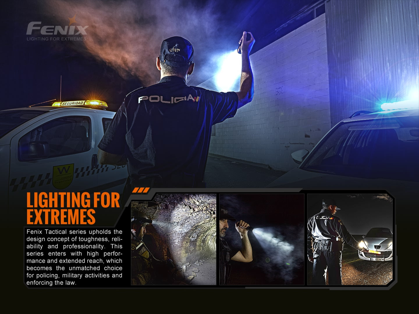Fenix TK20R V2 Tactical Flashlight 475 Meters Throw - 3,000 Lumens