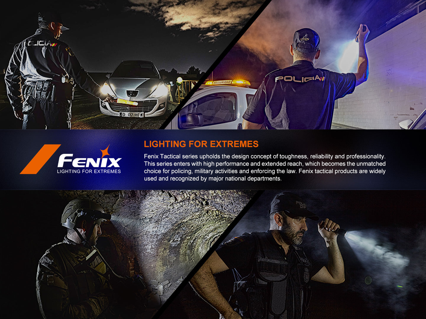 Fenix TK22R Tactical & Duty Flashlight 480 Meters Throw - 3,200 Lumens