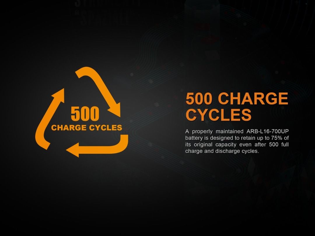 Fenix ARB-L16-700UP 16340 Li-ion Rechargeable Battery