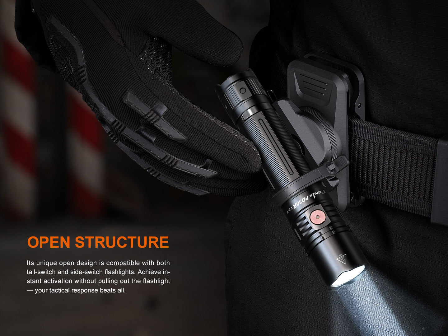 Fenix ALC-03 Quick Release Holster For Flashlight