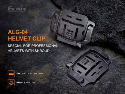 Fenix ALG-04 V2 NVG Helmet Mount Headlamp Bracket