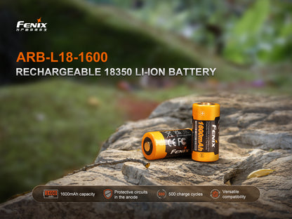 Fenix ARB-L18-1600 18350 Li-ion Rechargeable Battery