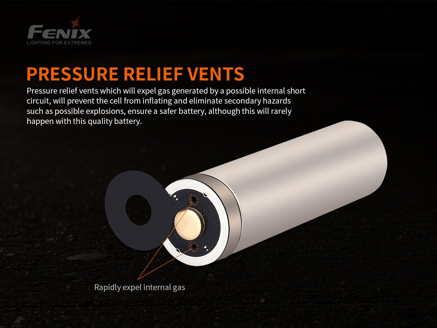 Fenix ARB-L21-5000 V2 21700 Protected Li-ion Rechargeable Battery