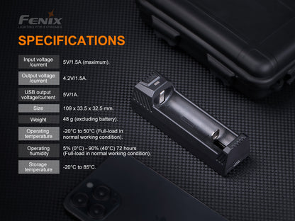 Fenix ARE-X1 V2 Smart Battery Charger
