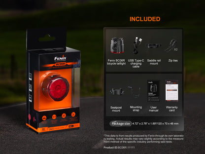 Fenix BC06R Intelligent Brake Sensor Tail Light