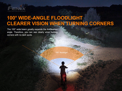 Fenix BC26R USB-C Rechargeable Bike Front Light - 1,600 Lumens