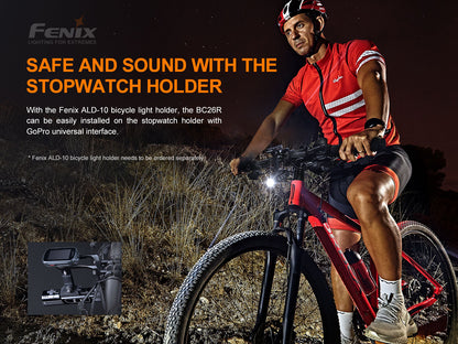 Fenix BC26R USB-C Rechargeable Bike Front Light - 1,600 Lumens