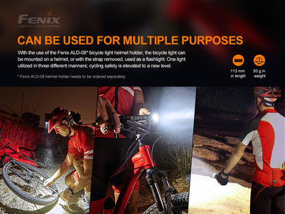 Fenix BC26R USB-C Rechargeable Bike Front Light - 1,600 Lumens