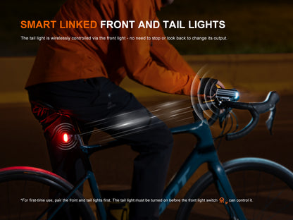 Fenix BC28R Smart Sync Bike Light Combo [2,500 Lumens]