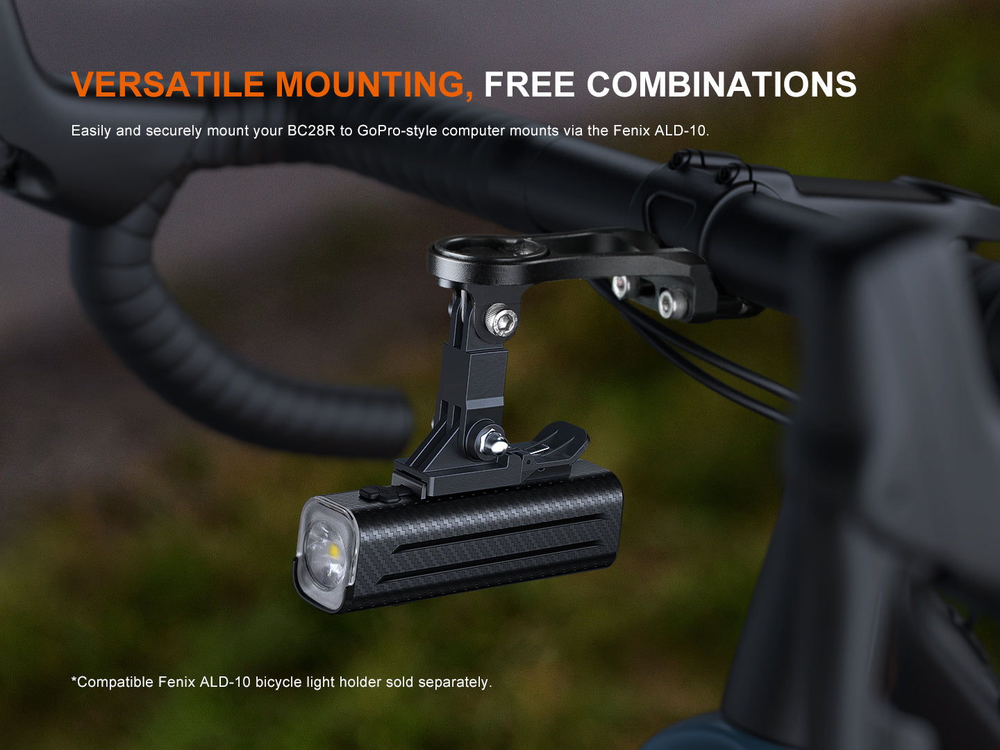 Fenix BC28R Smart Sync Bike Light Combo [2,500 Lumens]