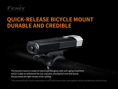 Fenix BC30 V2 Dual Beam Bike Front Light with Wireless Remote - 2,200 Lumens