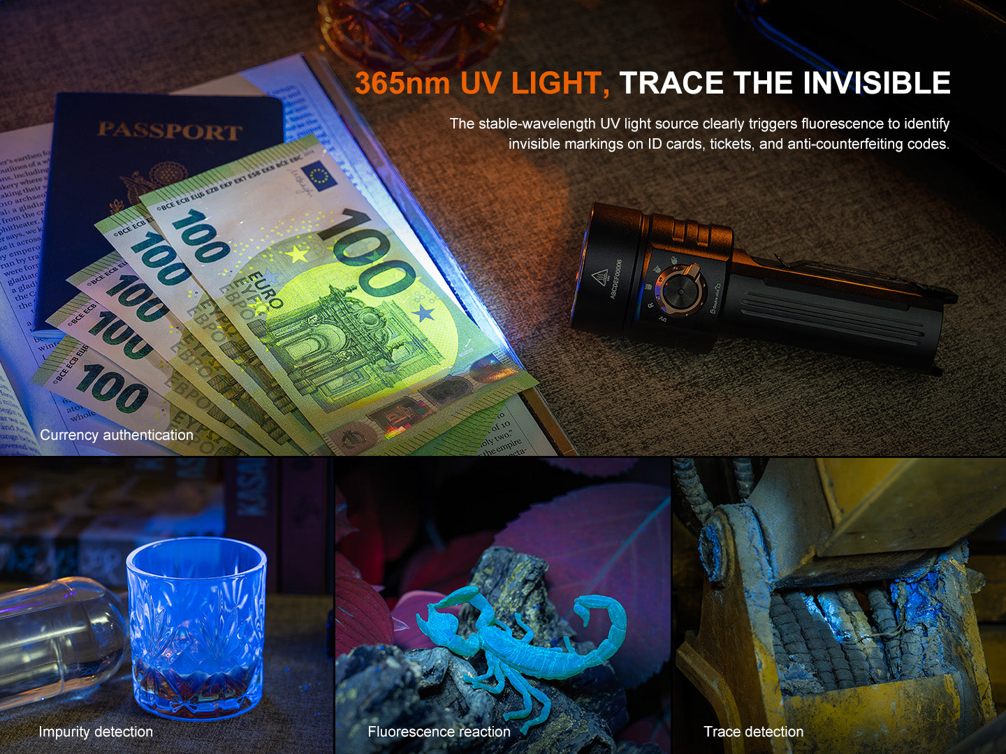 Fenix C16 Multi Light Sources Flashlight [6,000 Lumens]