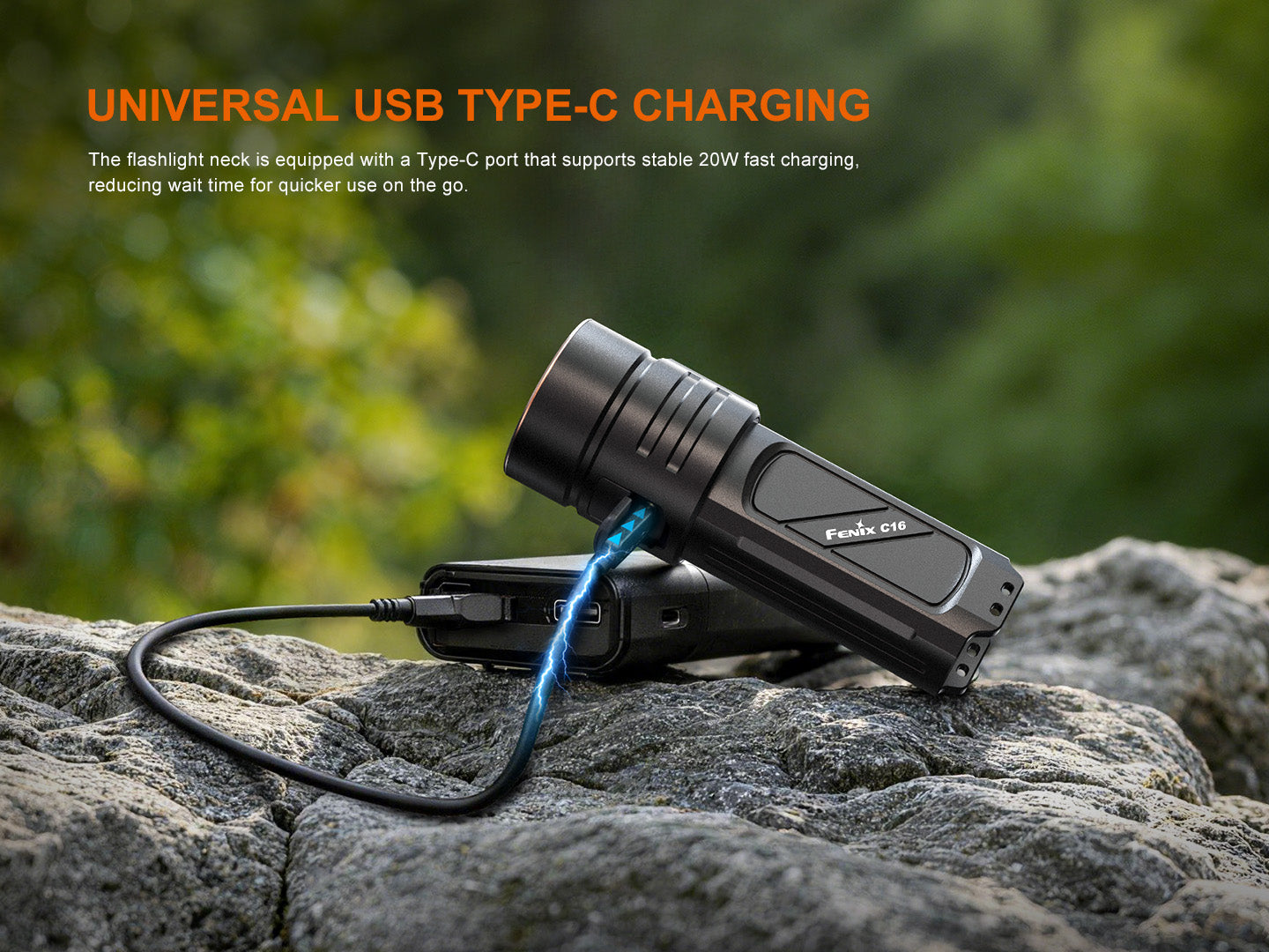 Fenix C16 Multi Light Sources Flashlight [6,000 Lumens]