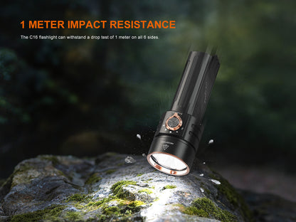 Fenix C16 Multi Light Sources Flashlight [6,000 Lumens]