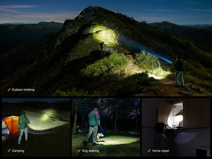 Fenix C5 V2 Heavy Duty Compact Rechargeable Flashlight