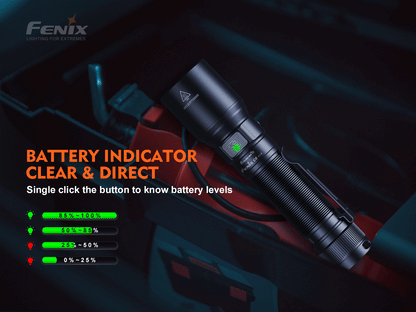 Fenix C6 V3 Heavy Duty Rechargeable Flashlight