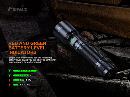 Fenix C7 High Performance Rechargeable Flashlight - 3,000 Lumens