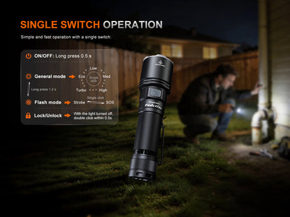 Fenix C7 Pro High Power Fast Charge Flashlight - 4,600 Lumens