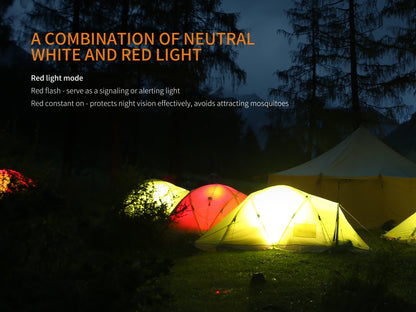 Fenix CL20R Compact Waterproof Rechargeable Camping / Outdoor Lantern