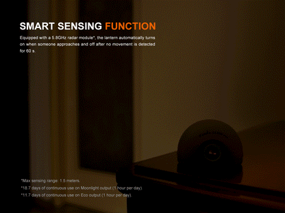 Fenix CL20R Pro Smart Sensing Multi-Color Camping Lantern