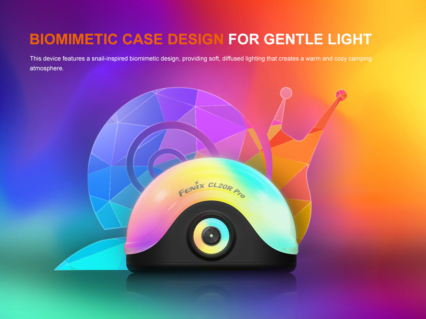 Fenix CL20R Pro Smart Sensing Multi-Color Camping Lantern