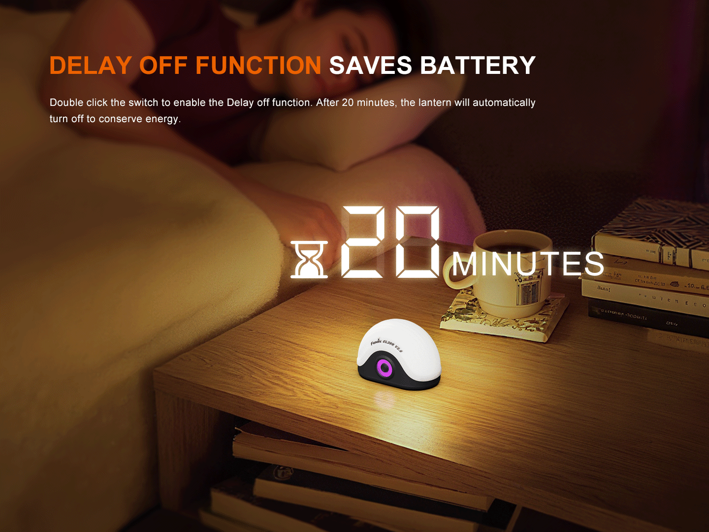 Fenix CL20R V2 Multi-color Ambient Camping Lantern