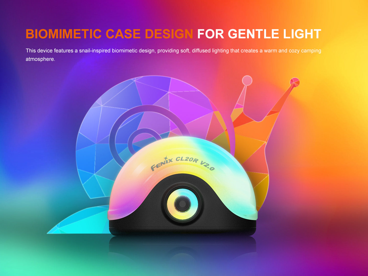 Fenix CL20R V2 Multi-color Ambient Camping Lantern