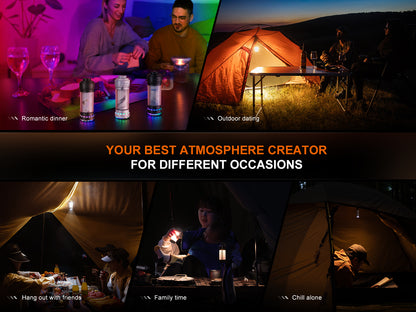 Fenix CL22R 500 Lumens Compact Multi-Functional Atmosphere Camping Lantern